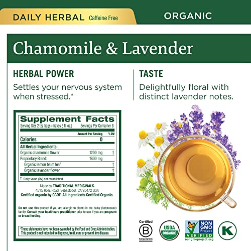 Organic Stress & Sleep Variety Pack (96 Count)