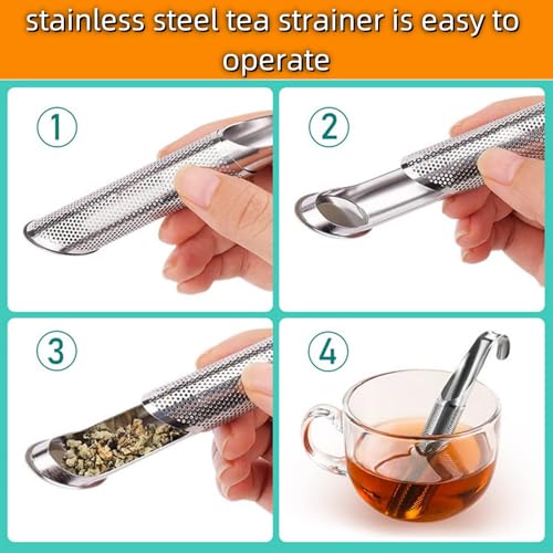 2 Sets Upgraded Version Tea Strainer (2 Count)