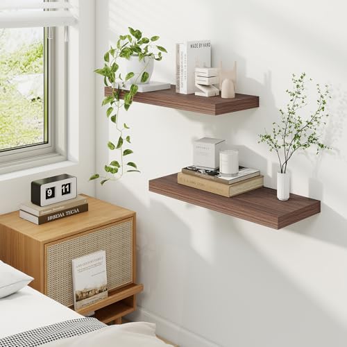 24 Inch Floating Shelves (2 Count)