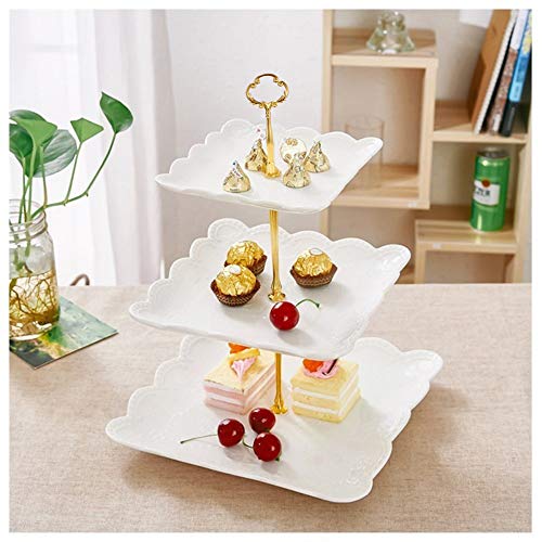 3 Tier Porcelain Cupcake Stand