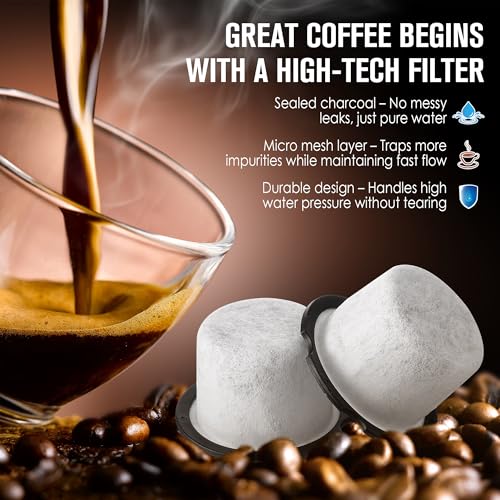 10 Pack Coffee Water Filter Replacement (10 Count)