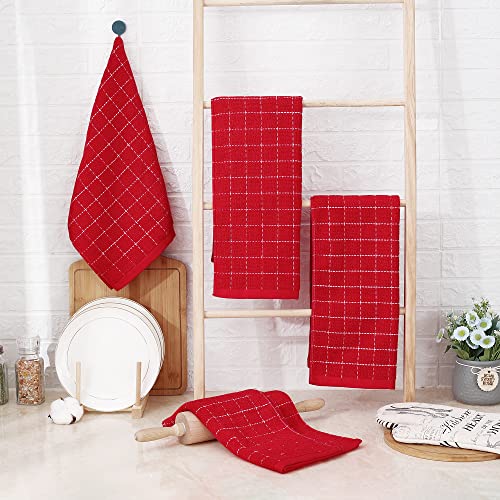 100% Cotton Terry Kitchen Towels (4 Count)