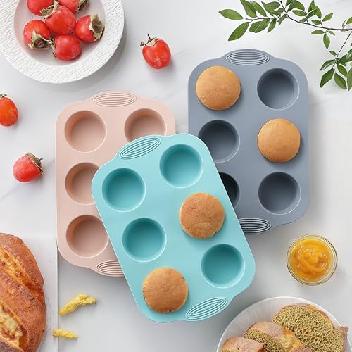 3 Pack Silicone Muffin Pan (3 Count)