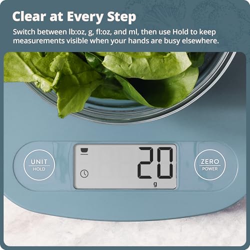 Food Scale Slim & Compact Build