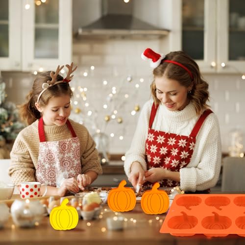 Pumpkin Cake Molds Silicone Thanksgiving Chocolate Molds Fall Candy Mold