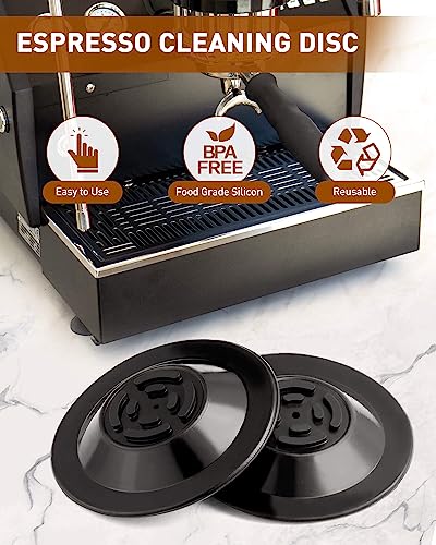 2PCS Espresso Cleaning Disc (2 Count)