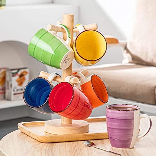Bonita 12 Oz Coffee Mugs Set of 6 (6 Count)