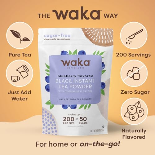 Waka Instant Black Tea Mix (4.5 Ounce)