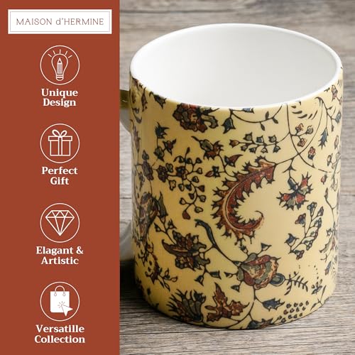 Coffee Mug with Handles Tea Cups