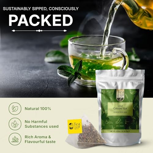 Mint Green Tea (50 Count)