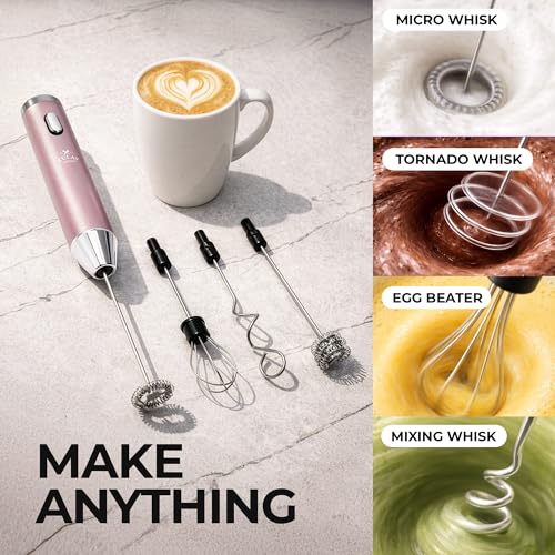 Rechargeable Milk Frother Handheld
