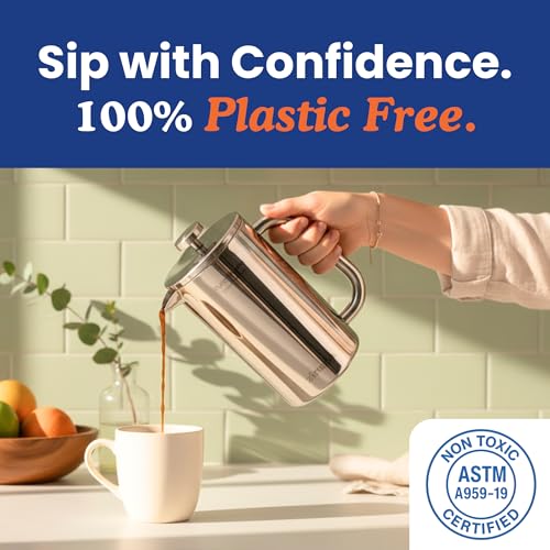 Non Toxic Stainless Steel French Press