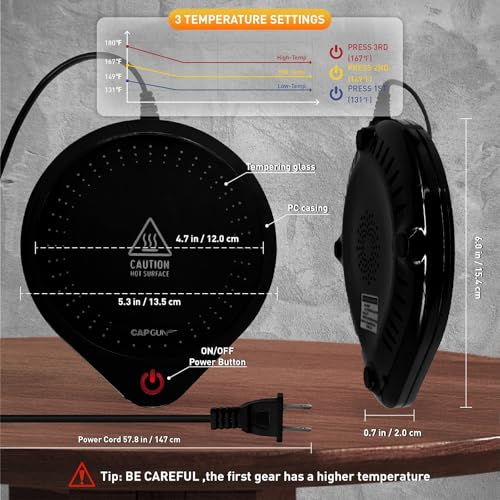 25W Electric Candle Warmer for Coffee Mugs