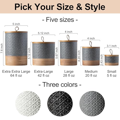 Kitchen Canisters for Countertop