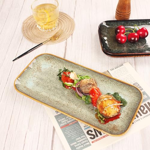 Ceramic Dinner Plates Dish Set (4 Count)