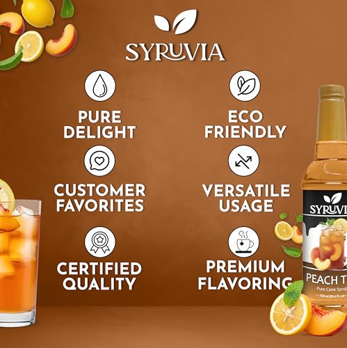 Peach Tea Syrup (25.4 Fl Oz)