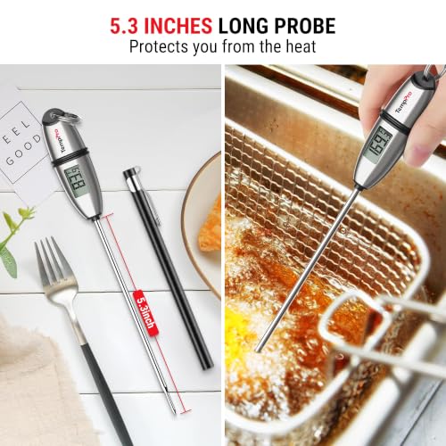 TempSwift 1 Sec Digital Food Thermometer for Kitchen Cooking