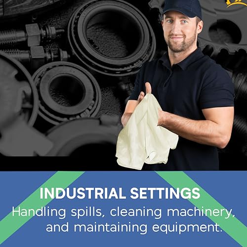Shop Towels Multipurpose Commercial and Residential Shop Cleaning (50 Count)