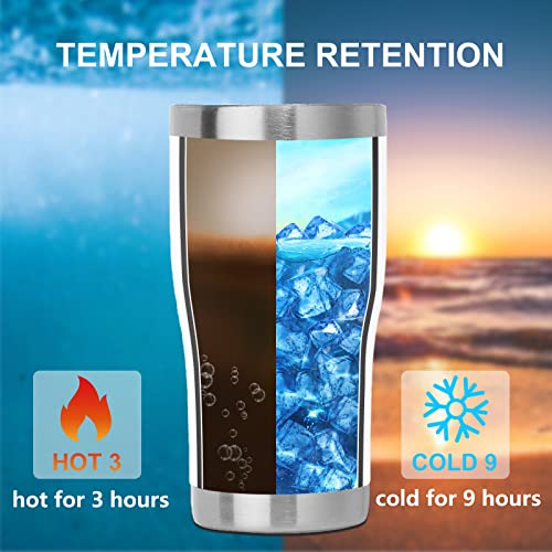 20oz Tumbler with Lid Stainless Steel Tumblers Bulk (12 Count)
