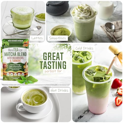Mushroom Matcha Powder (6.35 Ounce)