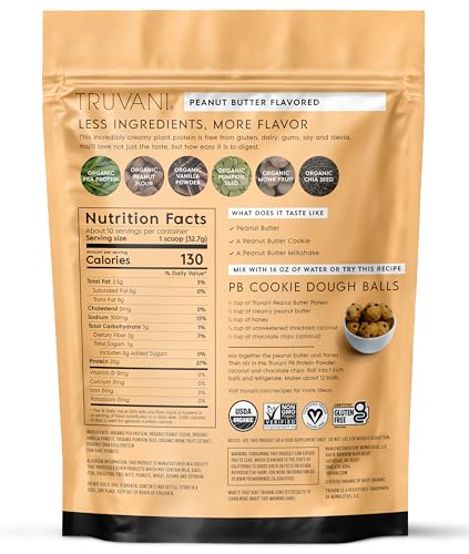 Organic Plant Based Protein Powder (11.53 Ounce)