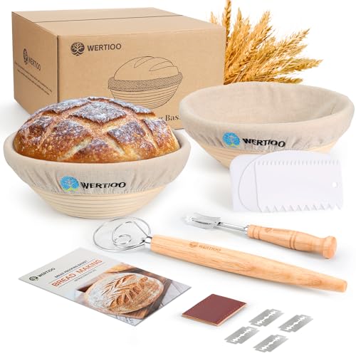 Banneton Bread Proofing Basket Set of 2 (2 Count)