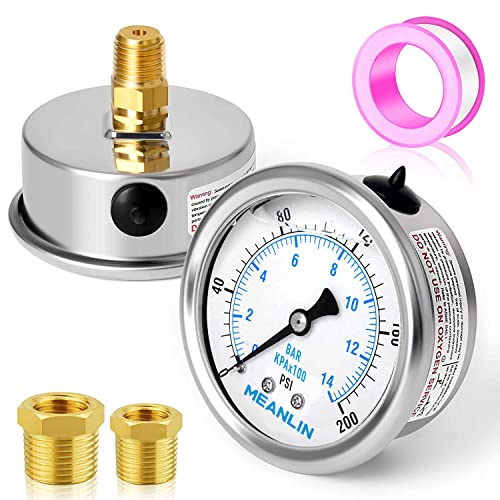 0~200Psi Stainless Steel 1