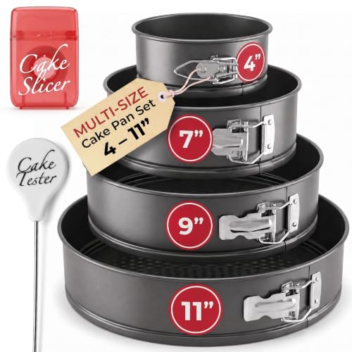 Cheesecake Pan and Springform Cake Pan Set
