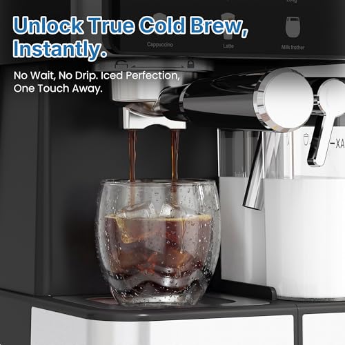 Espresso & Americano Machine with Cold Brew