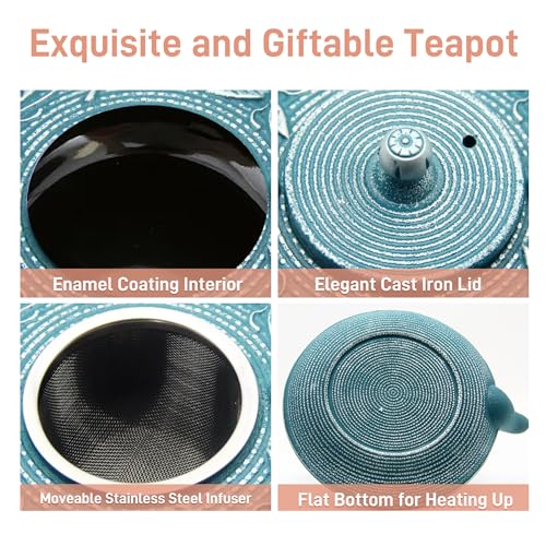 Cast Iron Teapot