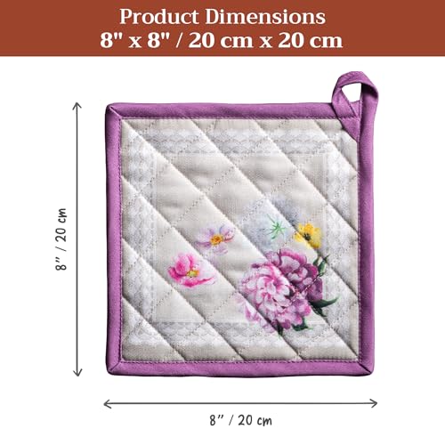 Pot Holders 100% Cotton Potholders (2 Count)