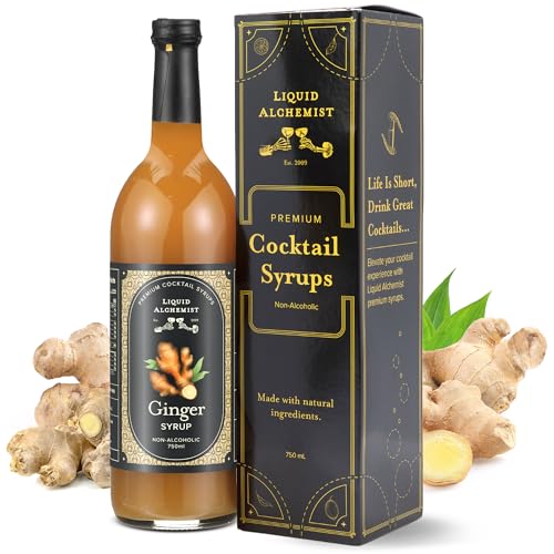 Ginger Syrup for Cocktails (25.4 Fl Oz)