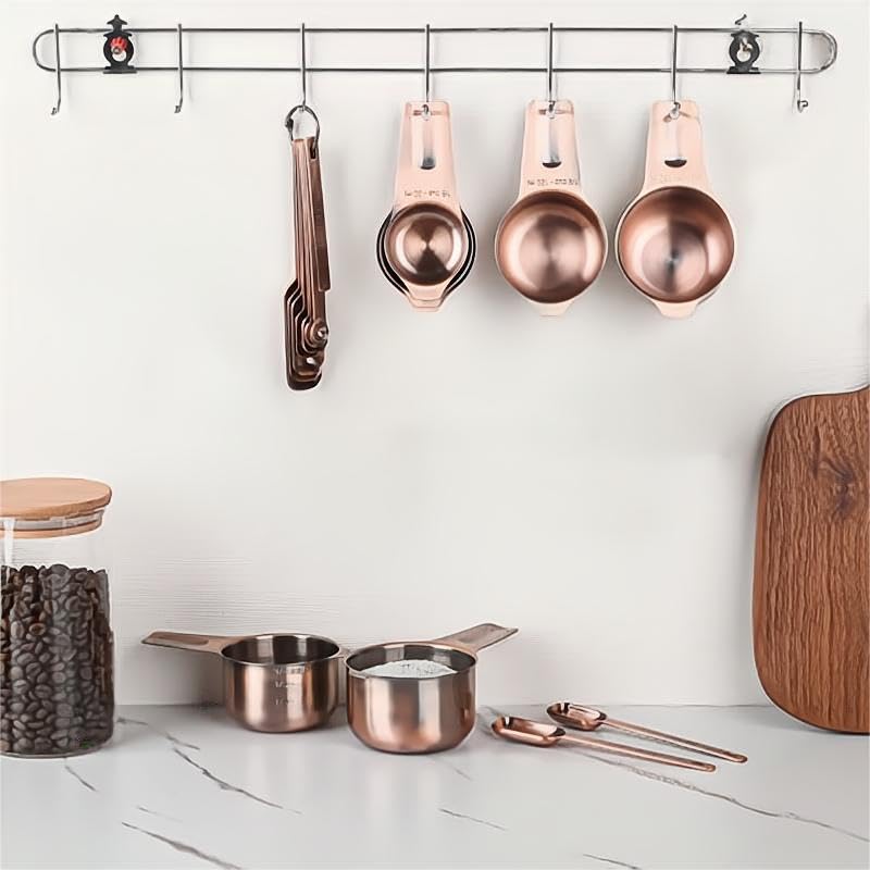 Copper Measuring Spoons Set