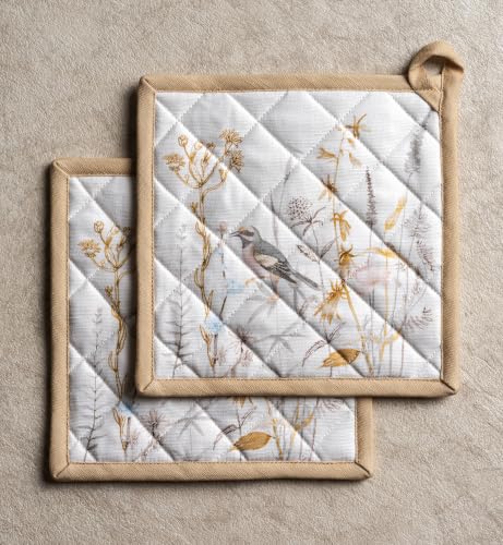 Pot Holders 100% Cotton Potholders (2 Count)