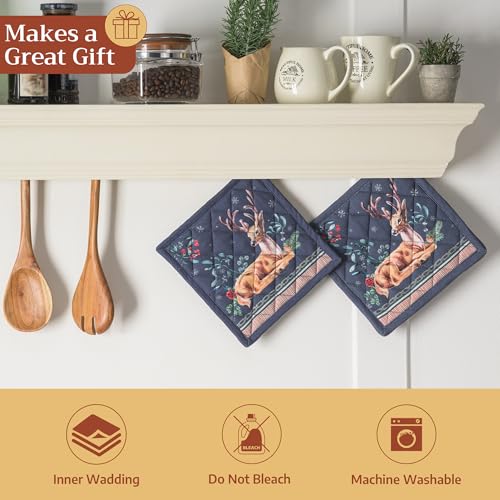 Pot Holders 100% Cotton Potholders (2 Count)