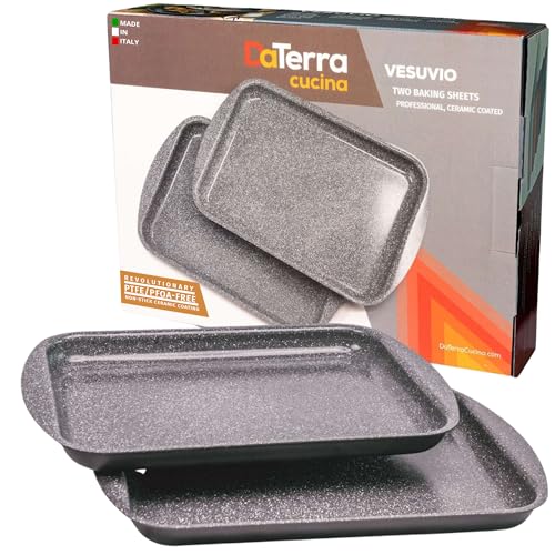Nonstick Ceramic Coated Baking Sheet Twin Pack (14 Count)