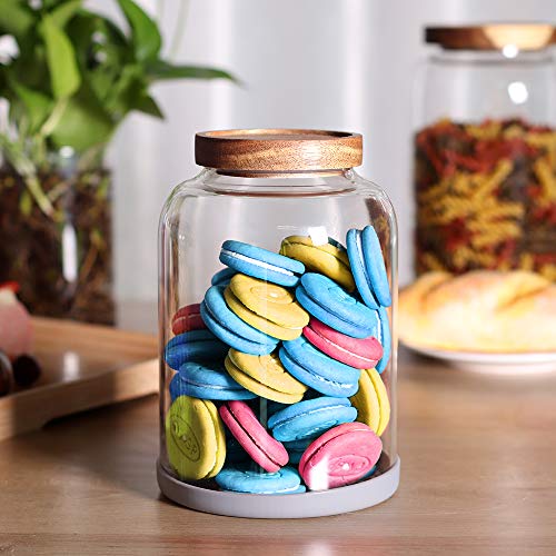 Thicken Glass Storage Jar (2 Count)