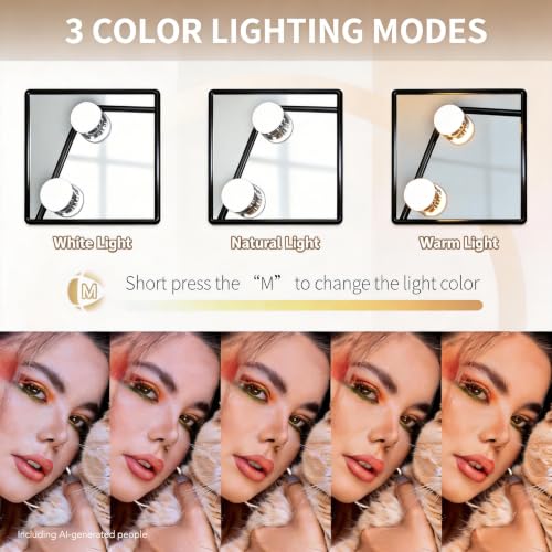 Makeup Vanity Mirror with Lights (9 Count)