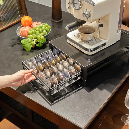 Coffee Pod Drawer Holder for Nespresso Vertuo Pods