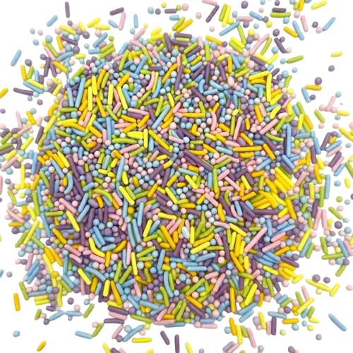 Pastel Rainbow Sprinkles (3 Ounce)