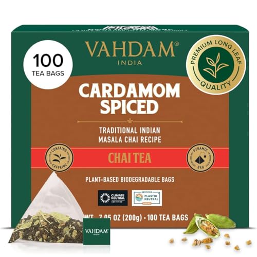 Cardamom Chai Tea Bags (100 Count)