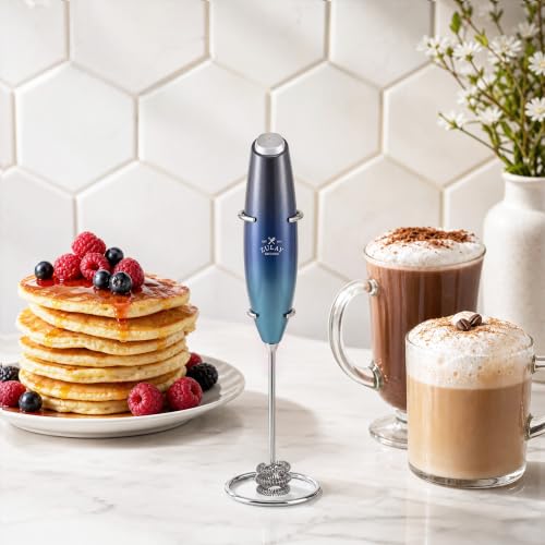 Powerful Milk Frother Wand With Duracell Batteries