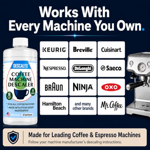 Coffee Machine Descaler (16 Fl Oz)