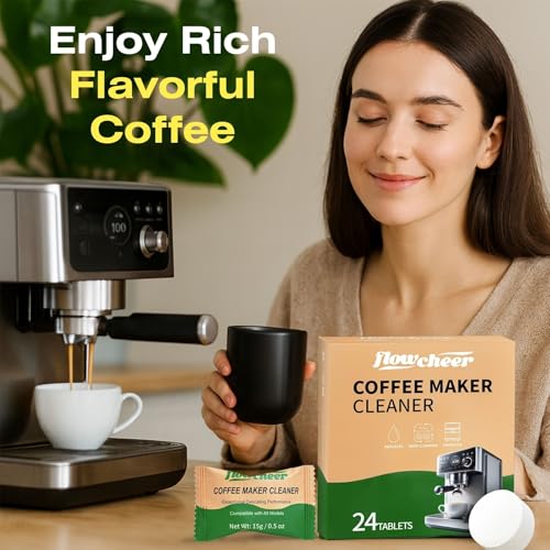 Coffee Maker Cleaner Tablets (24 Count)