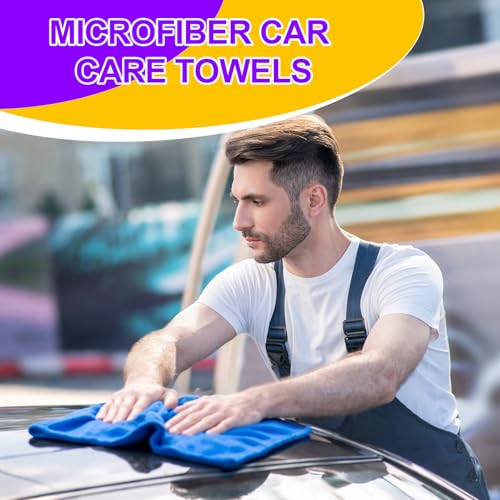 Car Microfiber Clean Cloths (60 Count)