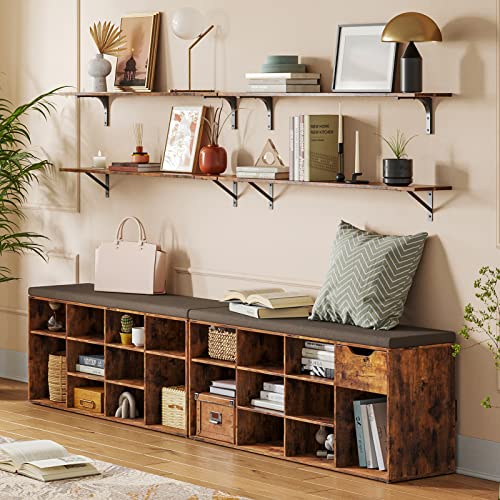 Long Wall Shelves (2 Count)