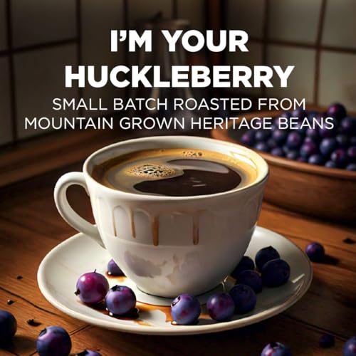 Huckleberry Flavored Medium Roast Coffee Pods (18 Count)
