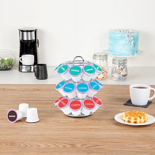 Coffee Pod Holder 6.69 x 6.69 x 8.66 Inches 27 K