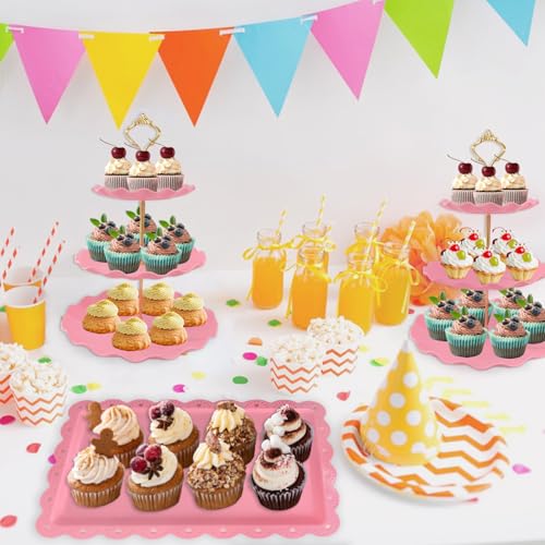 5 Pcs Dessert Table Display Set