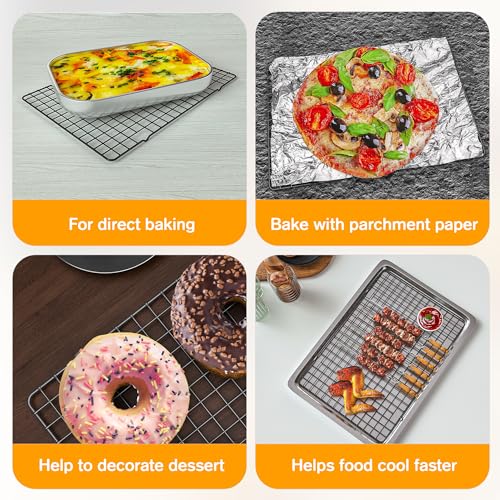 2PCS Cooling Racks for Cooking and Baking